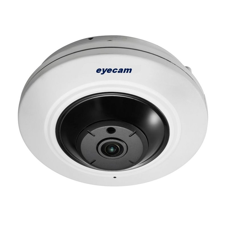 Camera IP Fisheye 4MP Audio PoE WiFi Eyecam EC-1363 Camera IP Fisheye 4MP Audio PoE WiFi Eyecam EC-1363