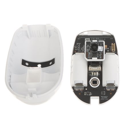 Detector PIR + Geam spart Wireless AX PRO 868Mhz, detectie 12m - HIKVISION DS-PDPG12P-EG2-WE