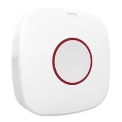 Buton de urgenta Wireless AX PRO 868Mhz, un canal, montaj aplicat - HIKVISION DS-PDEB1-EG2-WE