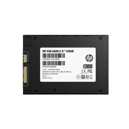 HP SSD 120 GB 2.5 SATA S600