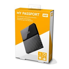 EHDD 4TB WD 3.5" MY BOOK  USB3.0 BK