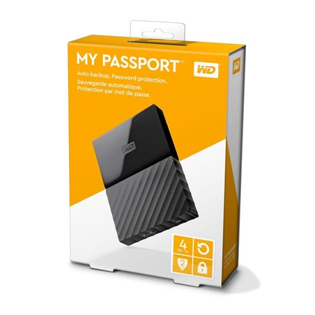 EHDD 4TB WD 3.5" MY BOOK  USB3.0 BK