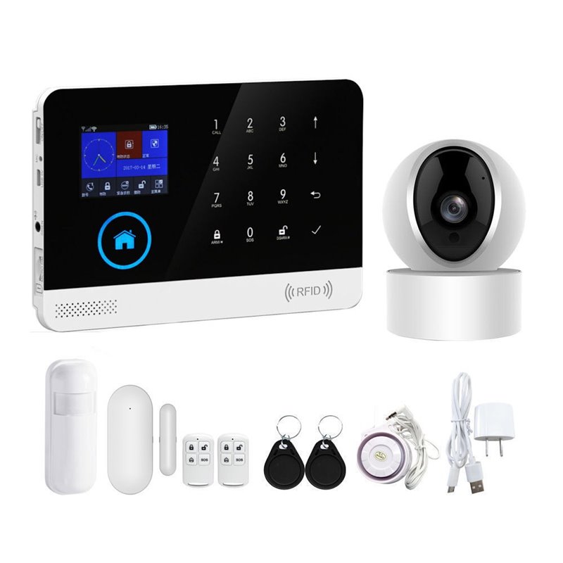 Sistem de alarma wireless Wifi 3G PG-103 si camera wireless Sistem de alarma wireless Wifi 3G PG-103 si camera wireless