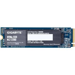 GIGABYTE NVMe SSD 256GB, PCI-Express 3.0 x4, NVMe 1.3, NAND Flash, Sequential Read speed - Up to 1700 MB/s, Sequential Write spe