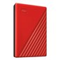EHDD 2TB WD 2.5" USB 3.2 MY PASSPORT RED