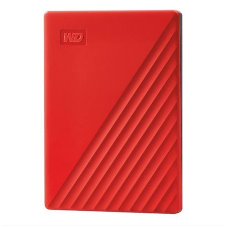 EHDD 2TB WD 2.5" USB 3.2 MY PASSPORT RED