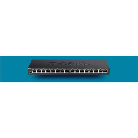 DLINK 16P-GB UNMNGD DESKTOP SWITCH