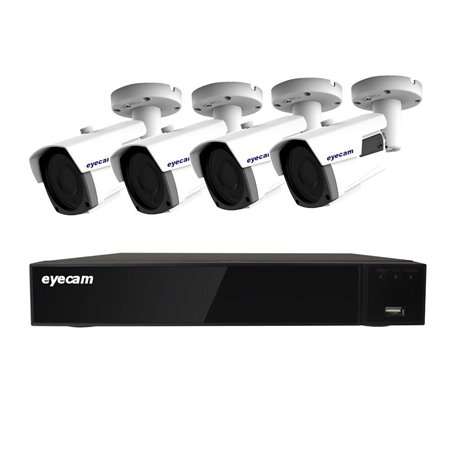Sistem Supraveghere Video 4 Camere Exterior 5MP 2.8-12mm 60M