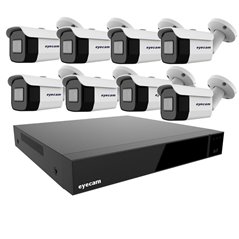 Sistem Supraveghere Video 8 Camere Exterior 5MP 3.6mm 30M