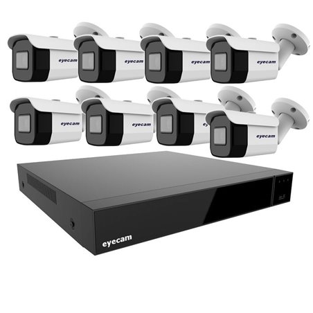 Sistem Supraveghere Video 8 Camere Exterior 5MP 3.6mm 30M