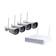 Foscam FN3104W-B4 Sistem Supraveghere IP Wireless 4 Camere HD 720P