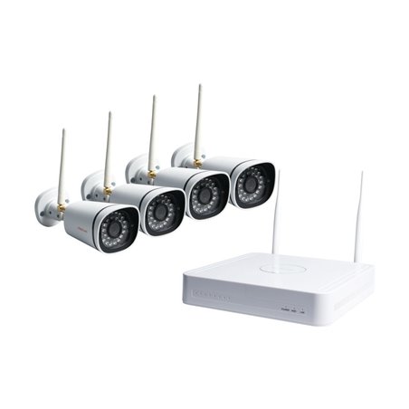 Foscam FN3104W-B4 Sistem Supraveghere IP Wireless 4 Camere HD 720P