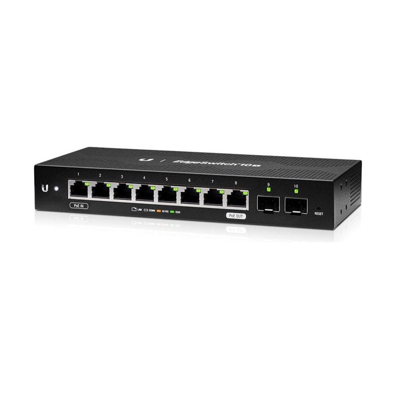 UBIQUITI EDGESWITCH 8X PORT GB L2