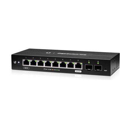UBIQUITI EDGESWITCH 8X PORT GB L2