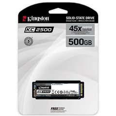 Kingston 500GB KC2500 M.2 2280 NVMe SSD, up to 3500/2500MB/s, EAN: 740617307160