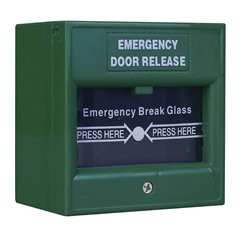 BUTON IESIRE URGENTA, CULOARE VERDE
