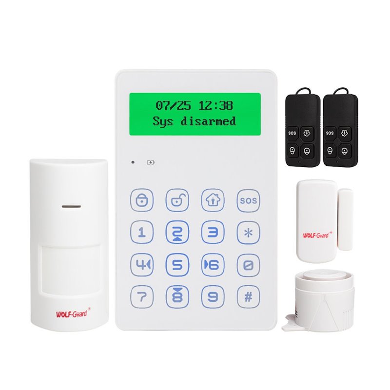 Mini sistem de alarma GSM portabil Wolf-Guard YL-007M3GN Mini sistem de alarma GSM portabil Wolf-Guard YL-007M3GN