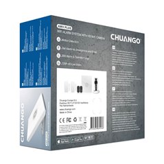 Chuango AWV Plus Kit sistem de alarma WiFi si camera HD
