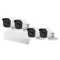 KIT 4CAMERE IP BULLET+1NVR+1HDD+4ALIM