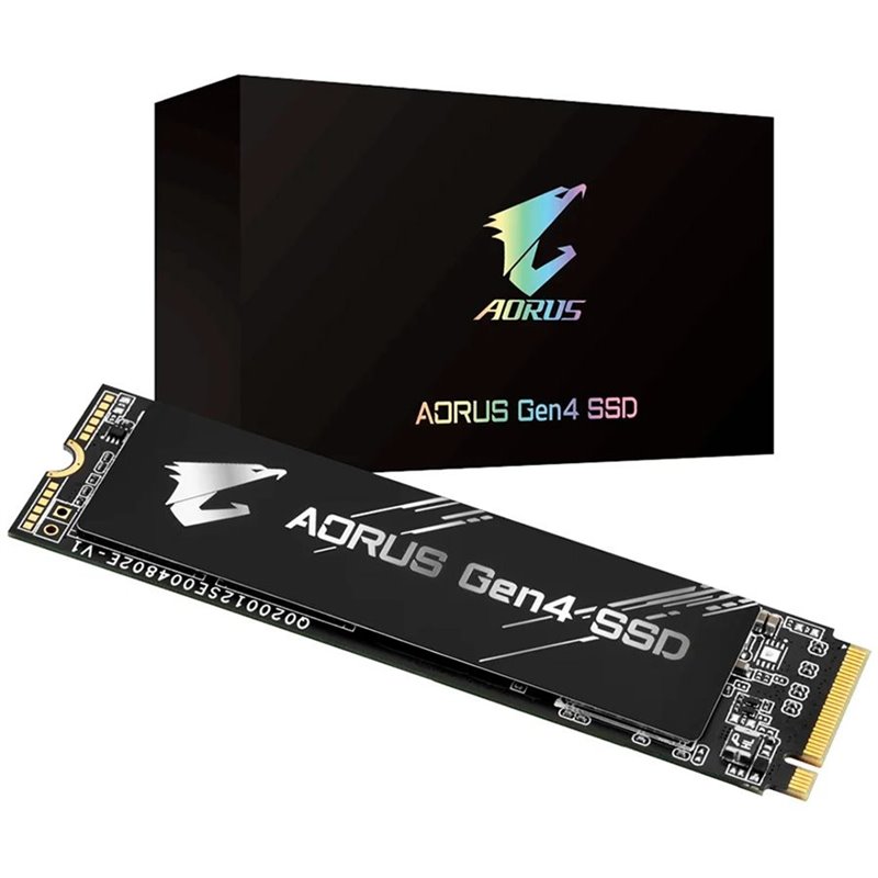 Solid State Drive (SSD) Gigabyte AORUS Gen4,1TB, NVMe, M.2. Solid State Drive (SSD) Gigabyte AORUS Gen4,1TB, NVMe, M.2.