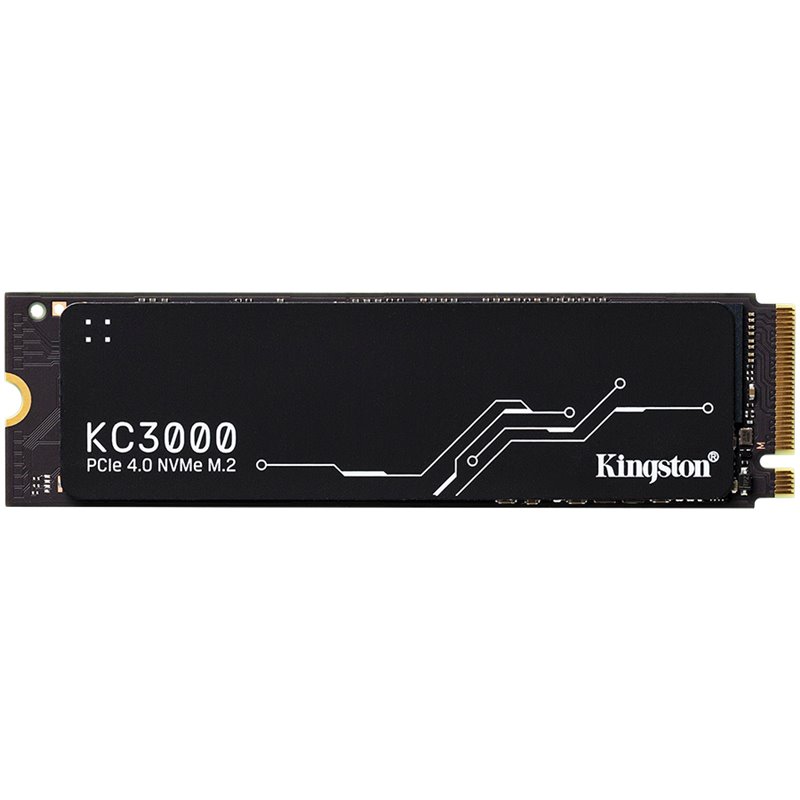 KINGSTON KC3000 512GB SSD, M.2 2280, PCIe 4.0 NVMe, Read/Write 7000/3900MB/s, Random Read/Write: 450K/900K IOPS KINGSTON KC3000 512GB SSD, M.2 2280, PCIe 4.0 NVMe, Read/Write 7000/3900MB/s, Random Read/Write: 450K/900K IOPS
