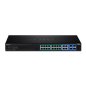Switch Web Smart, 16 x Gigabit PoE+, 4 x Gigabit/SFP, putere 370W - TRENDnet TPE-1620WSF Switch Web Smart, 16 x Gigabit PoE+, 4 x Gigabit/SFP, putere 370W - TRENDnet TPE-1620WSF