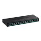 Switch 16 porturi Gigabit PoE/PoE+ 123W - TRENDnet TPE-TG160H Switch 16 porturi Gigabit PoE/PoE+ 123W - TRENDnet TPE-TG160H