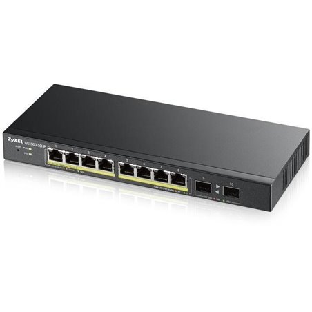 ZYXEL GS1100-10HP 10PORT GBE POE SWITCH