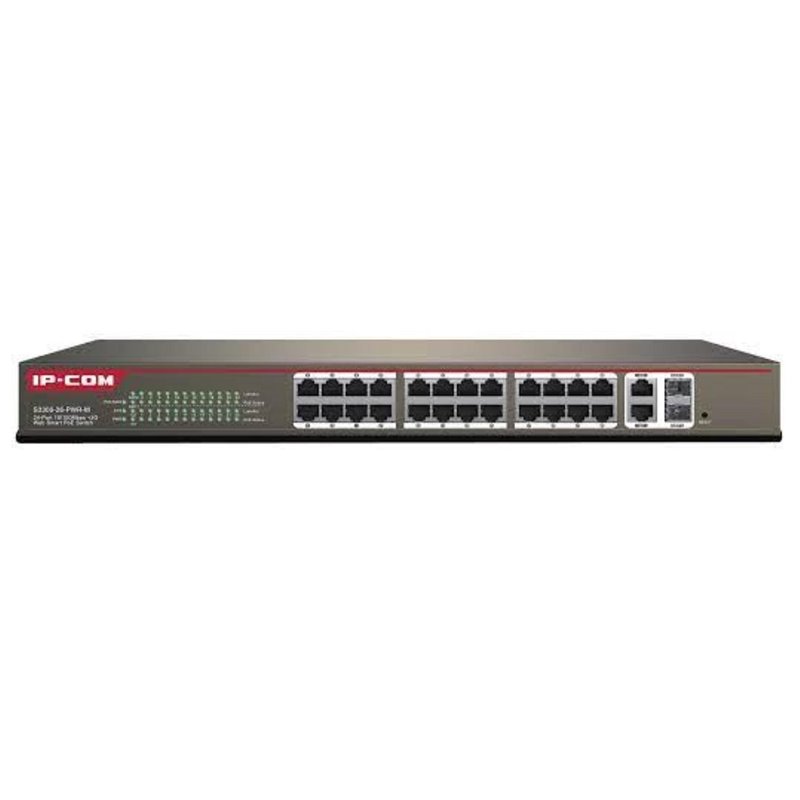 IP-COM 24-PORT +2 GIGABIT SWITCH POE L2