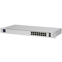 USW-16-PoE 16 RJ45 ports with 2 SFP ports