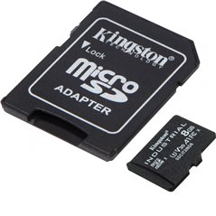 MICROSDHC 8GB CL10 ADAPTOR SD KS
