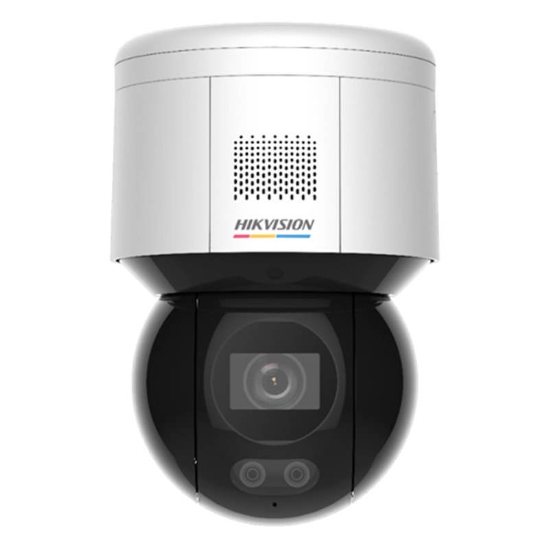 Camera IP PT ColorVu, 4 MP, Auto-traking, lentila 4mm, Audio, Alarma, Color 24/7 - HIKVISION DS-2DE3A400BW-DE(F1)(S5)