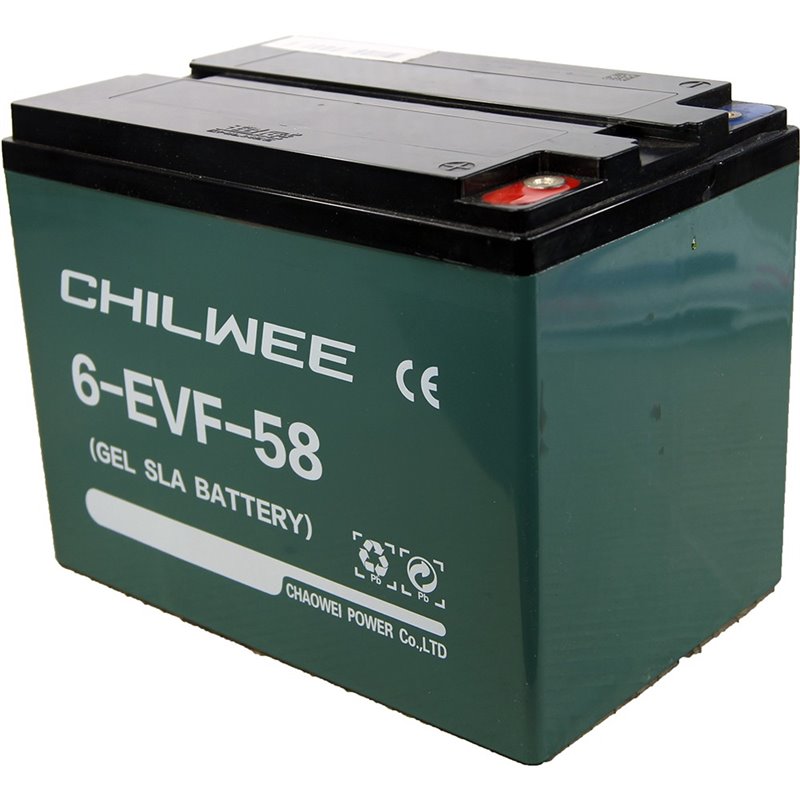 Baterie semitractiune Chilwee Deep Cycle 12V 58Ah 6-EVF-58 Baterie semitractiune Chilwee Deep Cycle 12V 58Ah 6-EVF-58