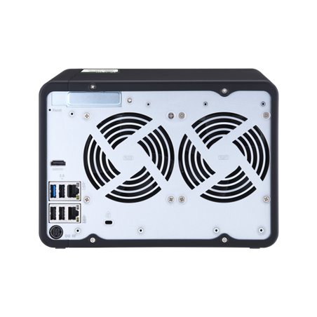 NAS QNAP 653D J1245 2GHZ 4GB TWR 3YR
