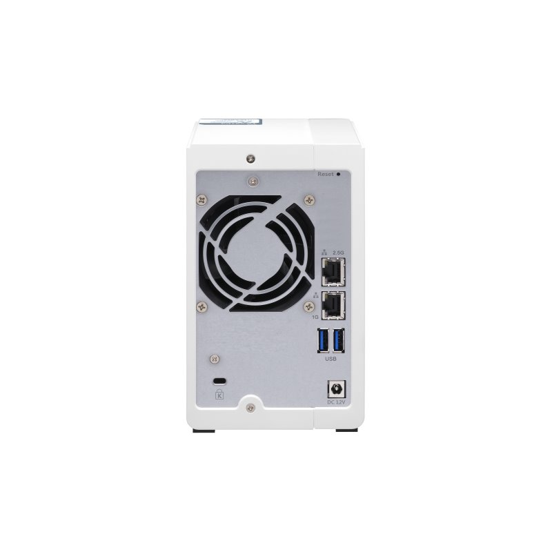 NAS QNAP 231P3 2BAY 1.7GHZ 4GB TWR SATA