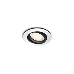 Milliskin Hue recessed R. aluminium 1x5W