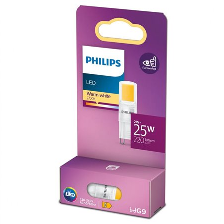 Bec LED capsula Philips, EyeComfort, G9,