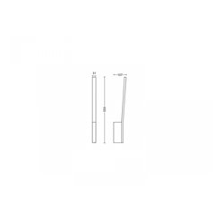 Liane Hue wall black 12W 24V