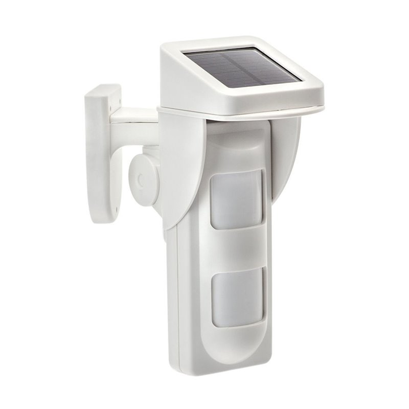 Senzor wireless solar exterior de miscare infrarosu dual PGST PA-89R Senzor wireless solar exterior de miscare infrarosu dual PGST PA-89R