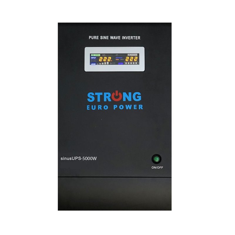 UPS centrala termica Strong Euro Power W 5000VA 3500W Tensiune baterie 48V (4 x 12V) UPS centrala termica Strong Euro Power W 5000VA 3500W Tensiune baterie 48V (4 x 12V)