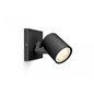 Runner Hue single spot black 1x5W 230V