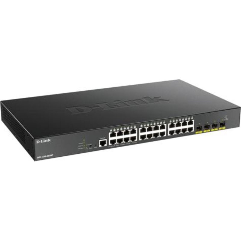 DLINK SW 24P-GB 4P-SFP SMART MANAGED POE