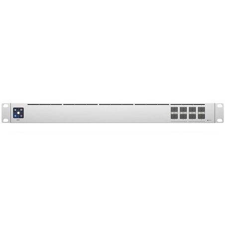 Ubiquiti USW-Aggregation UniFi Aggregation Switch managed Layer 2 switch with eight 10G SFP+ ports. Featuring a compact 4.7" dep