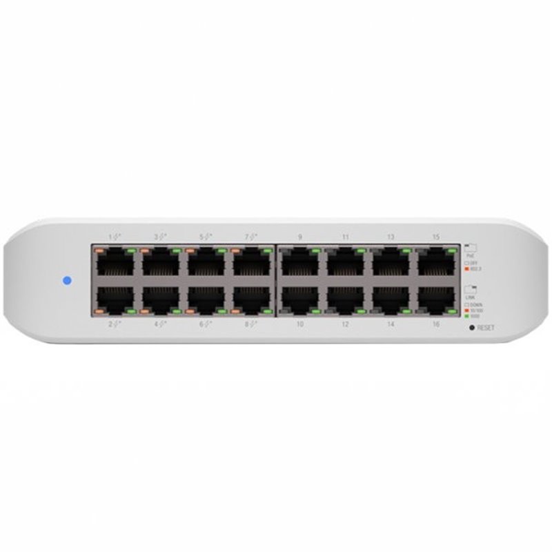 UniFi Desktop 16Port Gigabit Switch with PoE UniFi Desktop 16Port Gigabit Switch with PoE