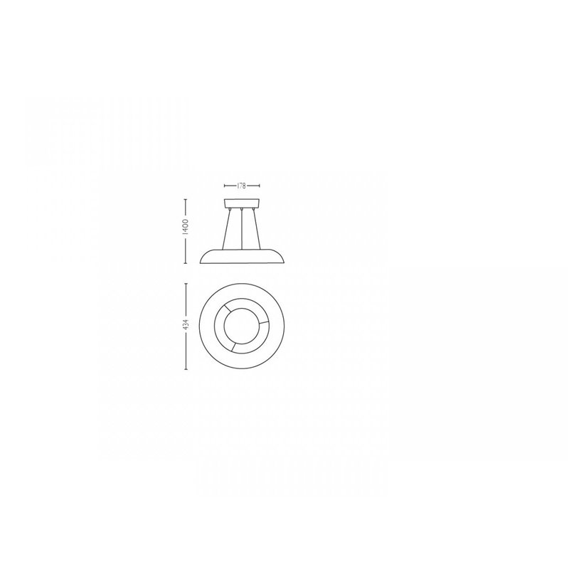 Amaze Hue pendant black