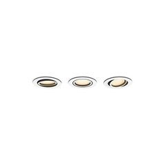 Milliskin Hue recessed R. white 3x5W