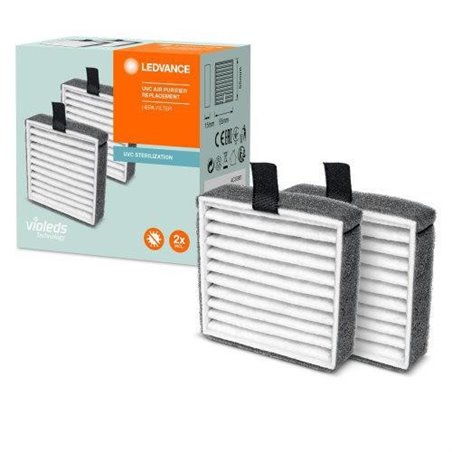 UVC AIR PURIFIER HEPA REPL FIL set 2