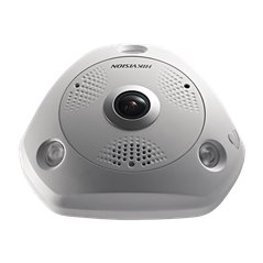 Camera IP 4K-ULTRA HD 12.0MP, FISHEYE, AUDIO integrat - HIKVISION DS-2CD63C5G0-IVS-1.29mm
