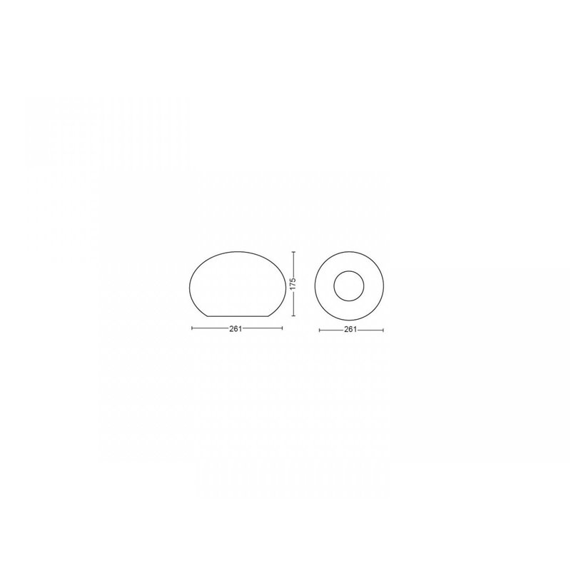 Flourish Hue table EU/UK white 9.5W 230V