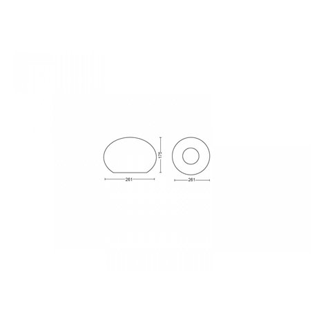 Flourish Hue table EU/UK white 9.5W 230V